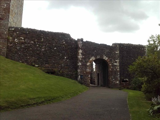 Scotland -- Dollar Castle -- entrance