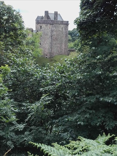 Scotland -- Dollar Castle -- view when approaching