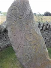 Scotland -- Aberlemno Stone -- carved 6th-8th century by Pict people: by billh, Views[247]