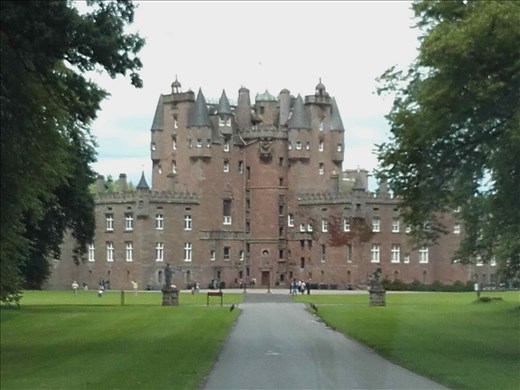 Scotland -- Glamis Castle -- current Queen Elizabeth's childhood home