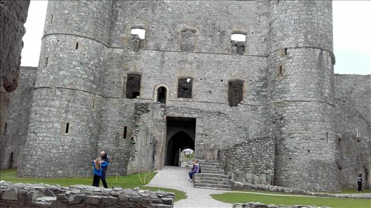 Northern Wales -- Snowdonia -- Harlech Castle.03
