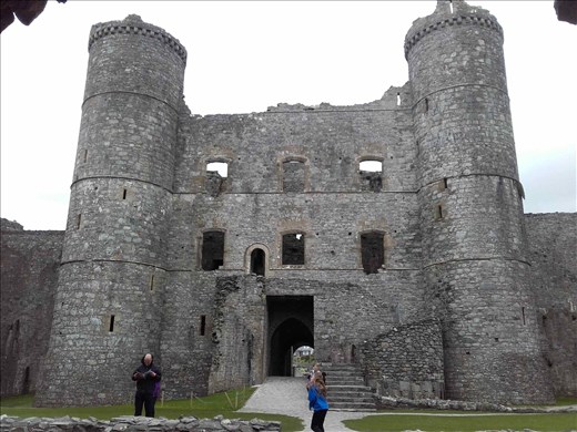 Northern Wales -- Snowdonia -- Harlech Castle.02