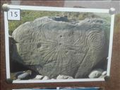Ireland -- Bru Na Boine -- one of 57 huge carved stones surrounding mound: by billh, Views[319]