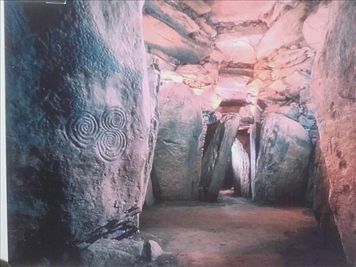 Ireland -- Bru Na Boine -- interior -- stock photo