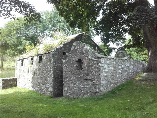 Ireland -- Streull Wells -- bath houses -- women's on right -- men's on left