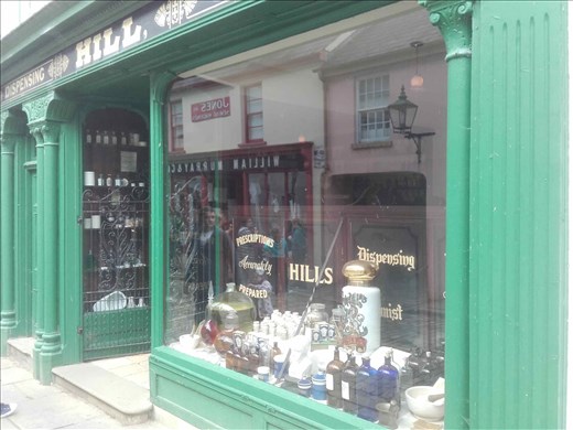 Ireland -- Ulster Folk Park -- original Irish store from early 1800's