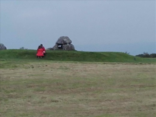 Ireland -- Carrowmore Neolithic mound.06