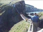 Northern Ireland -- Carrick-a-Rede rope walk.06: by billh, Views[298]
