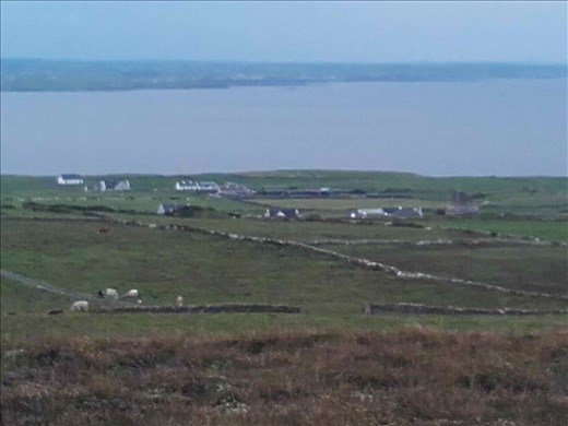 Ireland West Coast -- Day 2 -- backside of the cliffs towards parking area