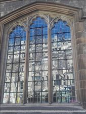 England -- London -- reflection of sky in church window: by billh, Views[342]