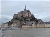 What majestic French abbeye is shown in the photo?: by billh, Views[392]