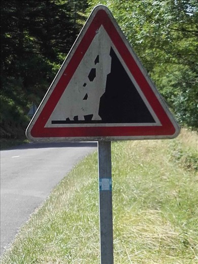 What is this road sign telling you?