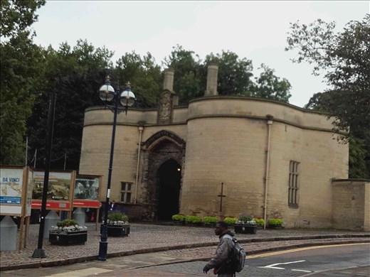 England -- Nottingham Castle  -- entrance