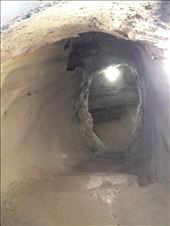 England -- Nottingham Castle  -- Mortimer's Hole steep pathway down in tunnel: by billh, Views[509]