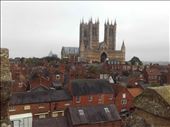 England -- Lincoln Cathedral -- from Castle battlements.01: by billh, Views[188]