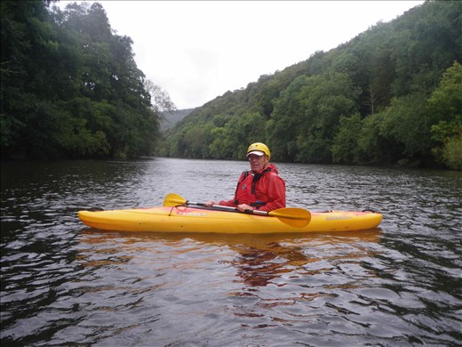 Wales -- Bill Kayaking the River Wye.02