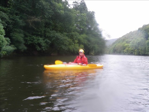 Wales -- Bill Kayaking the River Wye.01