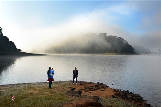 Eye shooting natural beauty of the morning has been framed to upload the moment.