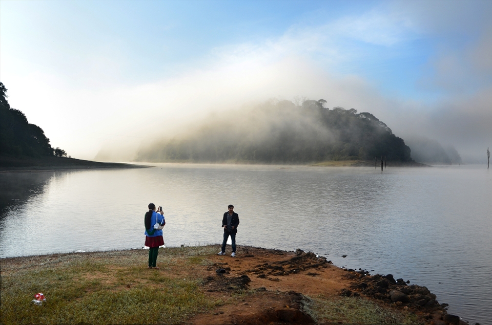 Eye shooting natural beauty of the morning has been framed to upload the moment.