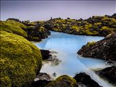 One of the many smaller pools surrounding the Blue Lagoon in Iceland: by bj_dwyer, Views[359]