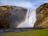 The sun came out for a few seconds at Skógafoss: by bj_dwyer, Views[274]