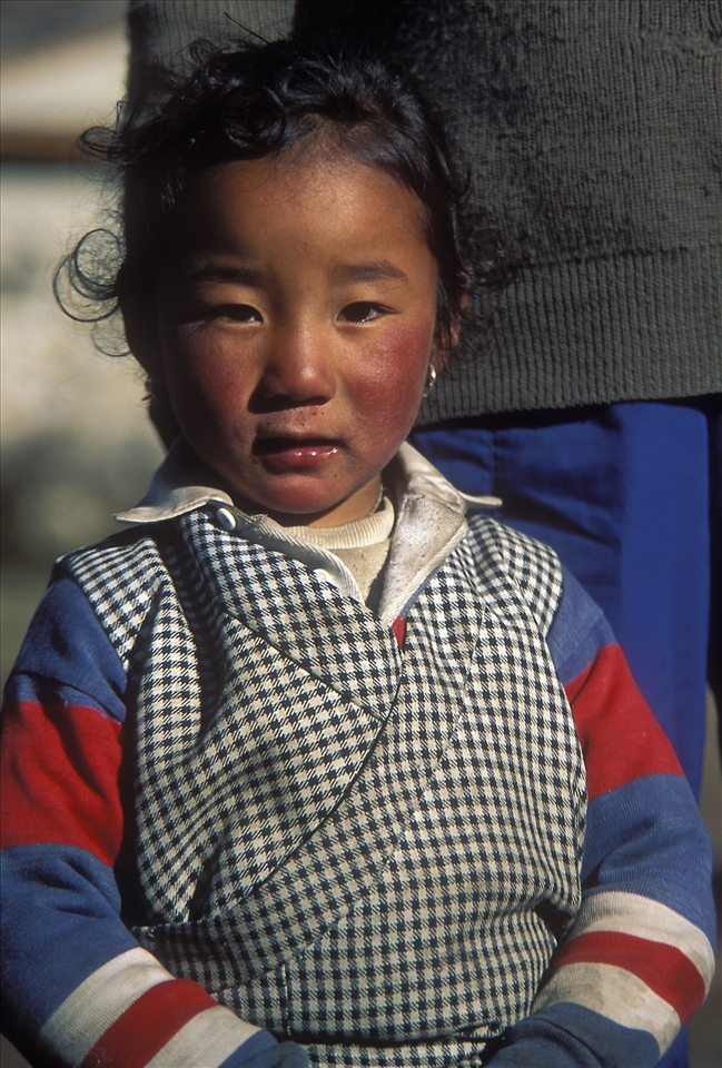 Beautiful Dawa Yangi, in Dingboche, Nepal