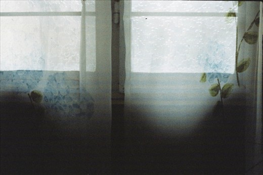 The home is not one of those places that feel heavy upon entering. There is a quiet peace with a tinge of melancholy that seems to characterize everything. From clothes hanging on a lonely line to a room full of rusty wheelchairs to a soft light seeping through whispy curtains. Almost as though everything is romantically forgotten. 

