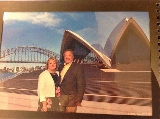 Photo before performance at The Sydney Opera House.