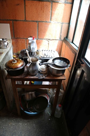 Regardless of social status, a cup of warm chocolate is a staple of a typical Colombian breakfast. The Chocolate pot is probably the one item you will find in every Colombian kitchen. 