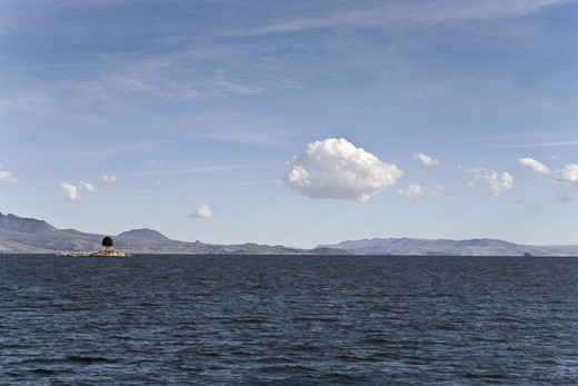 On the way to the Isla del Sol - Titicaca lake