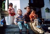 Chandan, Maya, Ganga (from Nepal) & Hema. Taken at Ritang (2km from Khati).: by bonnie, Views[498]