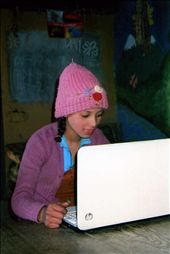 Chandani is in Year 8 and has been learning computer skills on one of the two new computers. She is keen and enthusiastic and it has been amazing to watch her confidence grow.: by bonnie, Views[349]