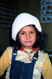 Neha - was just so excited to start school. For her entering Class 1 was a passport to much anticipated library classes.: by bonnie, Views[433]