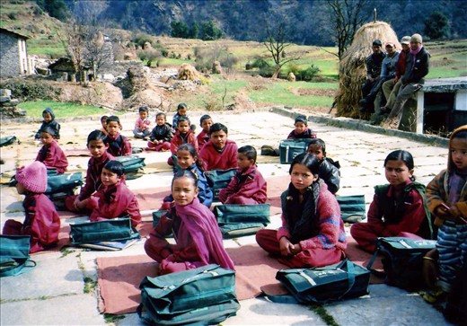 Jatoli School (First day of term) February 2014.