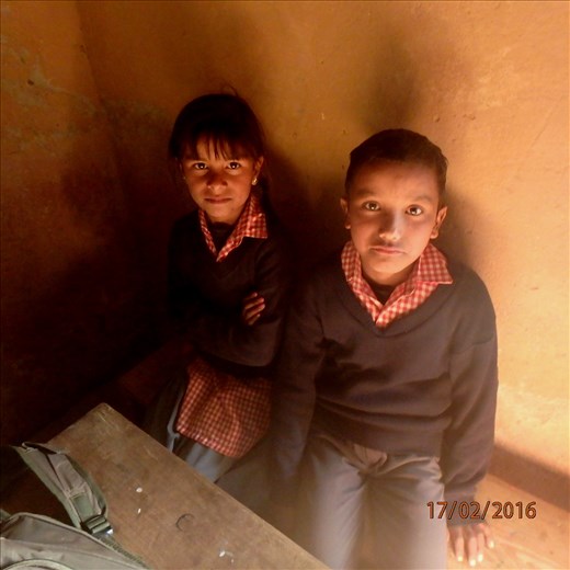 The library is always busy, when the government school is functioning we get an influx of students form outlying areas. Here is a shot of Laxshmi & Surech both of whom walk about 4 Himalayan kilometres to school each day....