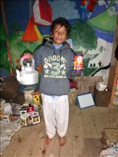 Dipiya on hot choccy duty.... you would never guess that it is a freezing cold winters day. Thanks to the installation of the 'buchari' everyone is toasty and the kids simply love making a hot drink for their classmates.: by bonnie, Views[345]