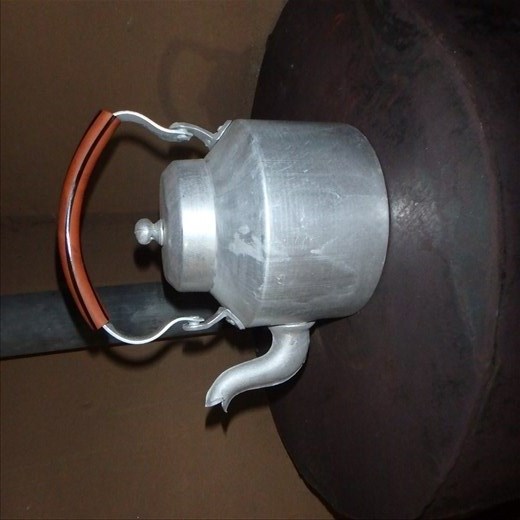 This became the hardest working kettle in Khati.....