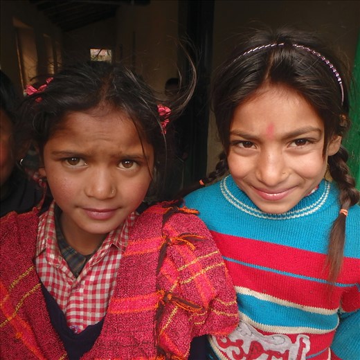 Pooja & Nena (Class 2)