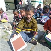 Himanshu and his exercise book....: by bonnie, Views[318]