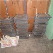 A sample of metal doors used for the chulhas. Made from heavy duty 5mm steel at a workshop in Bageshwar they will be able to withstand years of heat. Two doors are allocated for each stove - one for wood and the other for 'finishing off' rotis.: by bonnie, Views[310]