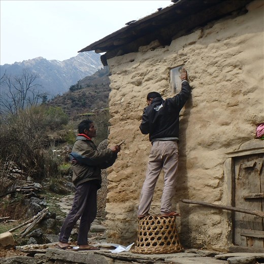 Dinesh and Digember hard at work...