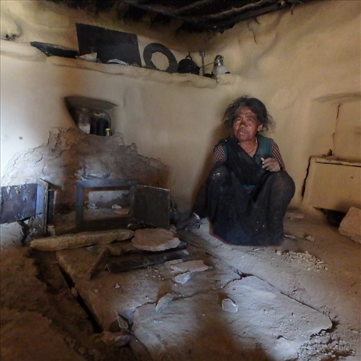 Mortimer taking a break from helping out with her new chulha.