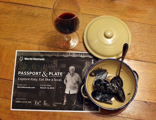 There was not a drop or mussel left at the end of the meal! 