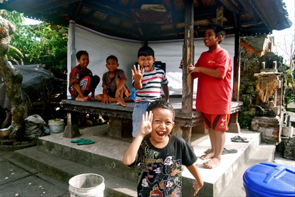 Moment of Innocence in Ubud, Bali, Indonesia
