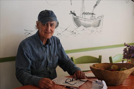 Nondas - owner of Rosy's Hotel, Agistri 