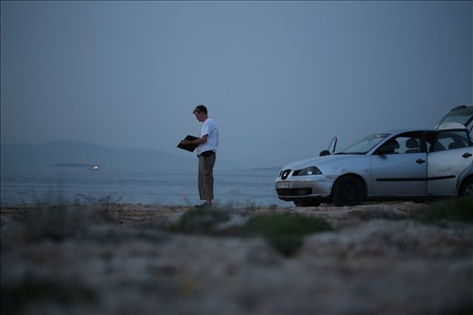 Lance Nieslen, Director of 'The Journey' scouting filming locations.