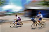 Two young boys make their way home from school in Siem Reap. Photo by: Matt Boss: by bossons, Views[236]