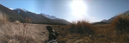 Chilling at mavora lake...