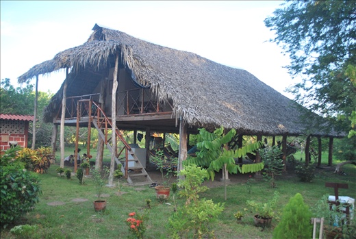 Volunteer cabins at Padre Ramos