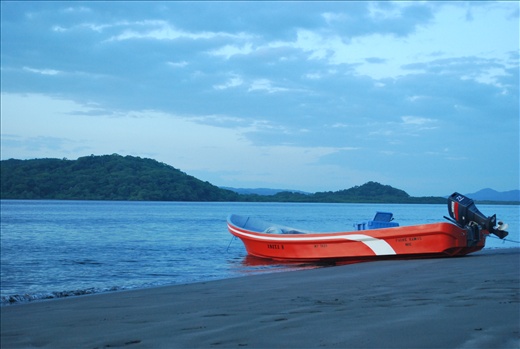Looking out over Padre Ramos Estuary